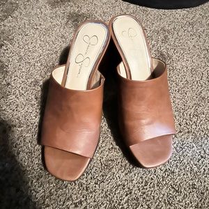 JESSICA SIMPSON SHEYNA WEDGE SANDAL - 8.5